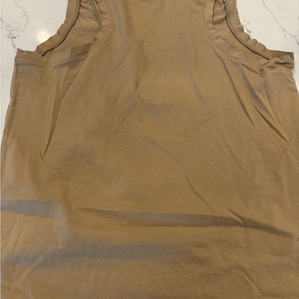 Banana Republic Tan Women's Tank Top - Picture 6 of 6